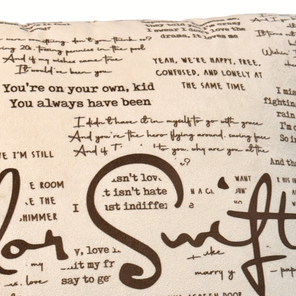 Taylor Swift Eras Tour Pillow • Cottagecore Academia Midnights Merch 16" - Picture 7 of 13